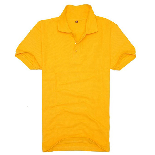 黄色t恤衫工作服