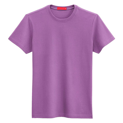 紫色儿童纯棉文化衫