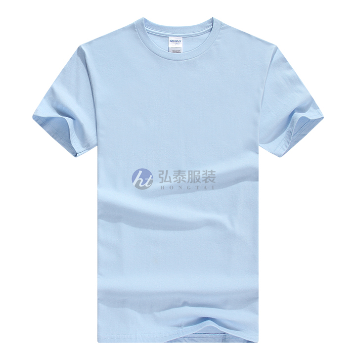浅蓝色北京文化衫
