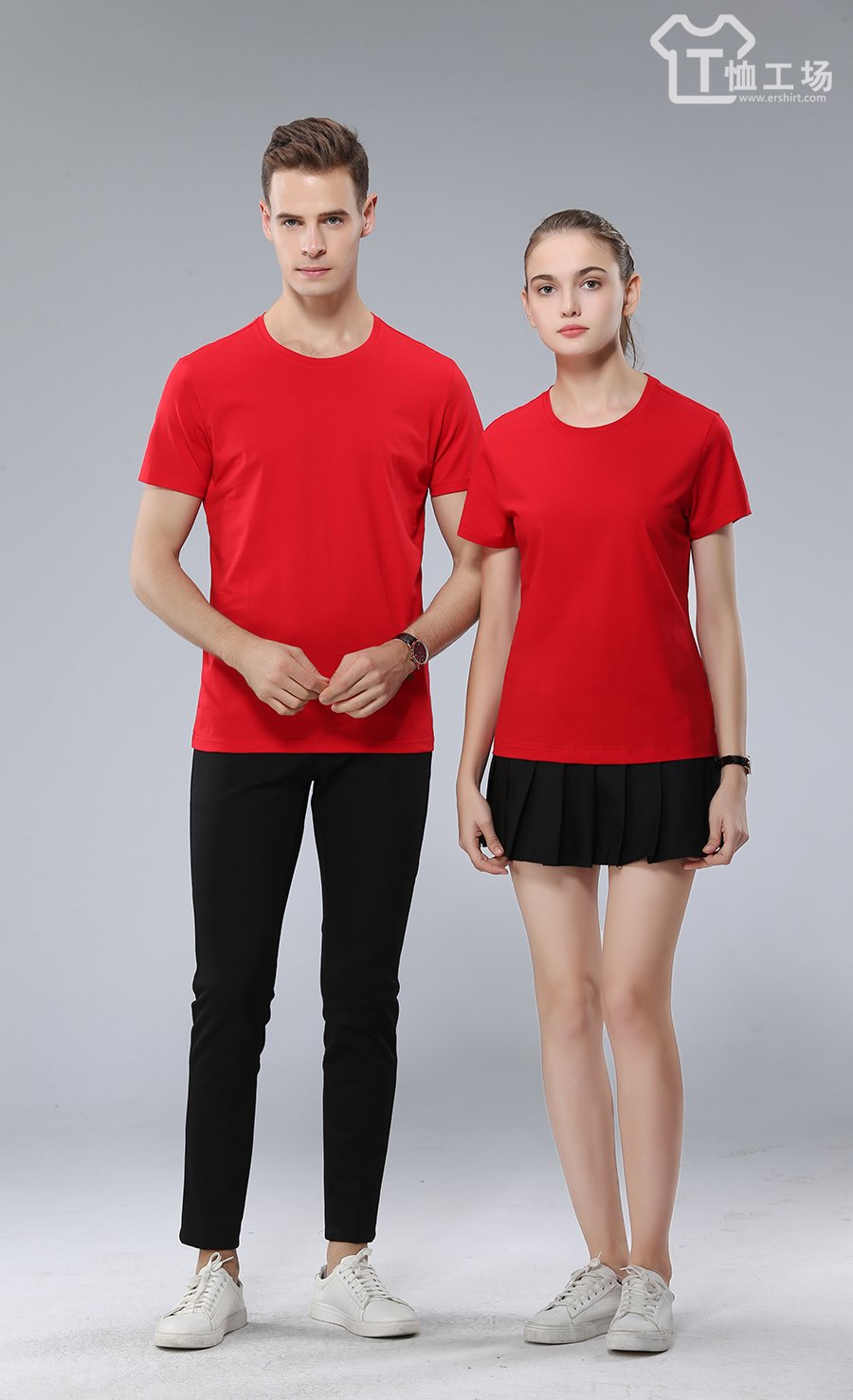 时尚中国红T恤2