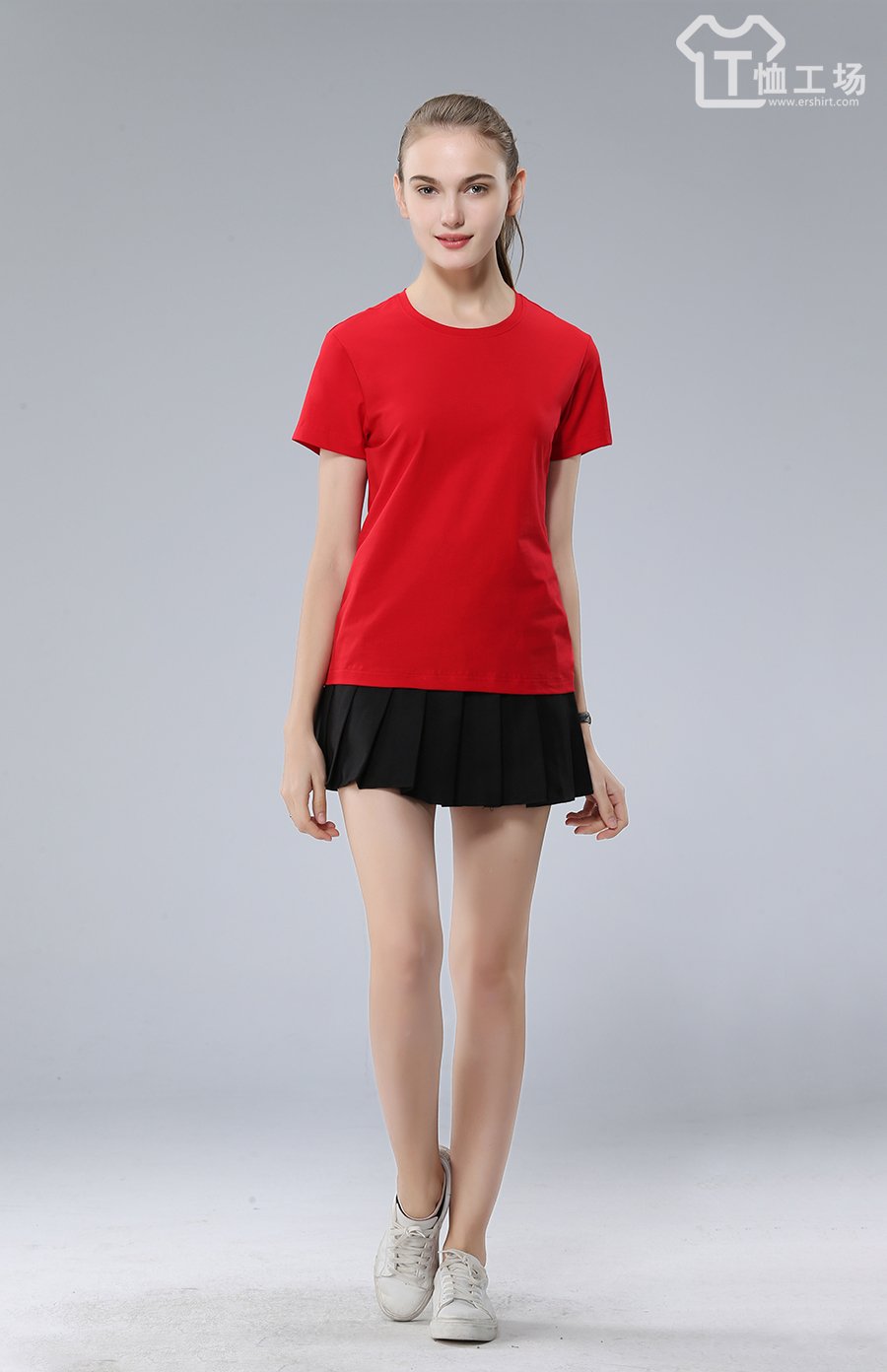 时尚中国红T恤4