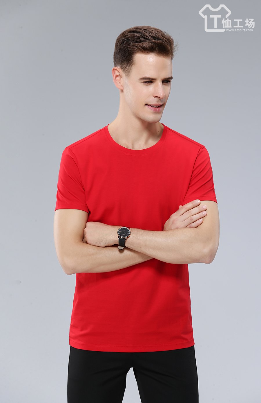 时尚中国红T恤6