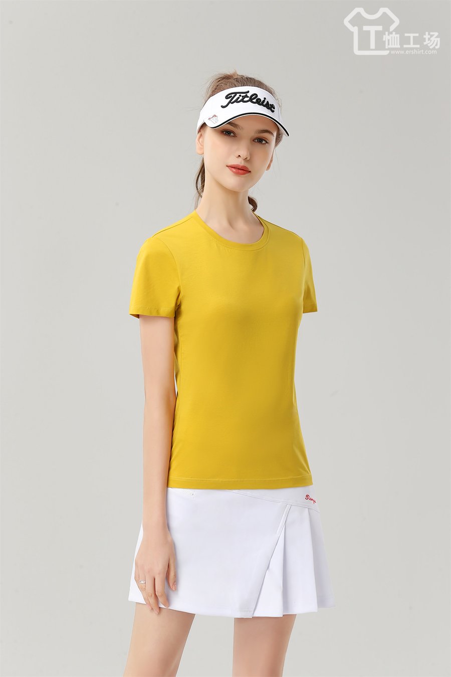 高档黄色T恤1